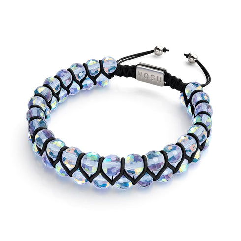 Charbon électrique | Argent | Bracelet Vitalité Prisma